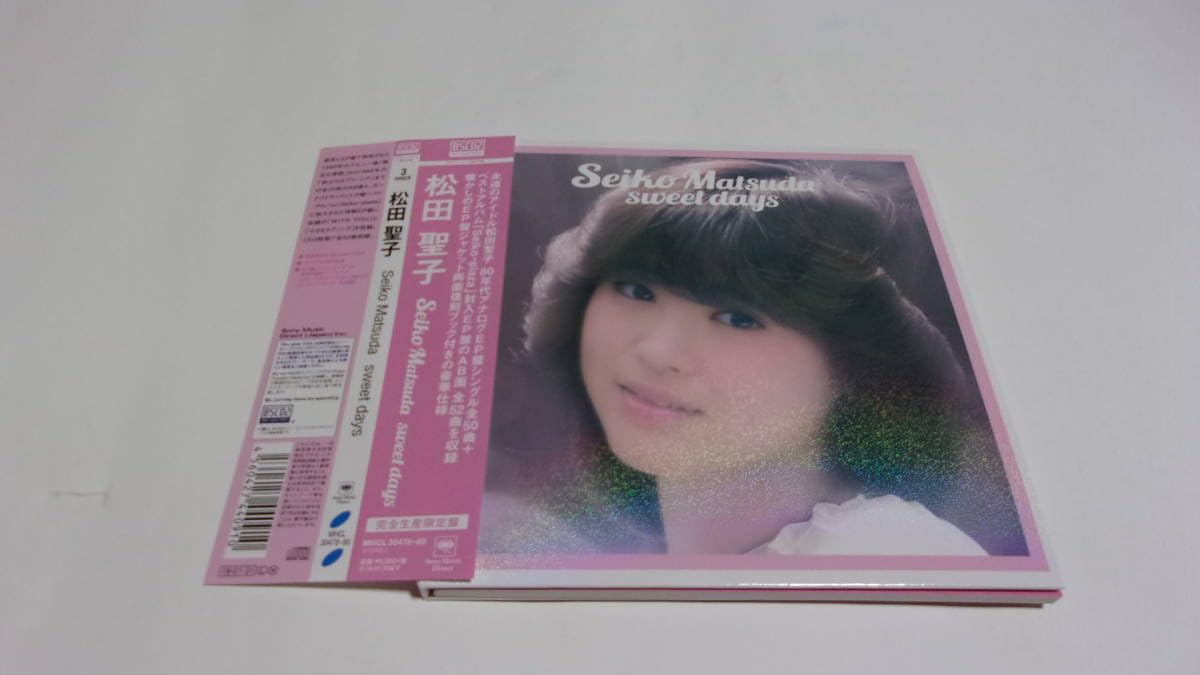 Seiko Matsuda sweet days完全生産限定版CD3枚組 Seiko Matsuda = 松田聖子 – Seiko Matsuda Sweet Days – 3 x CD